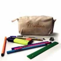 Estuche blanco personalizado