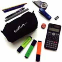 Estuche negro personalizado